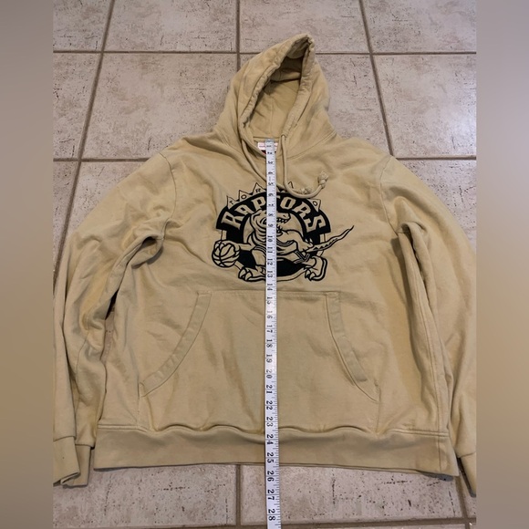 Mitchell & Ness Toronto Raptors Hardwood Classics Vintage Logo Hoodie XL - Picture 6 of 6